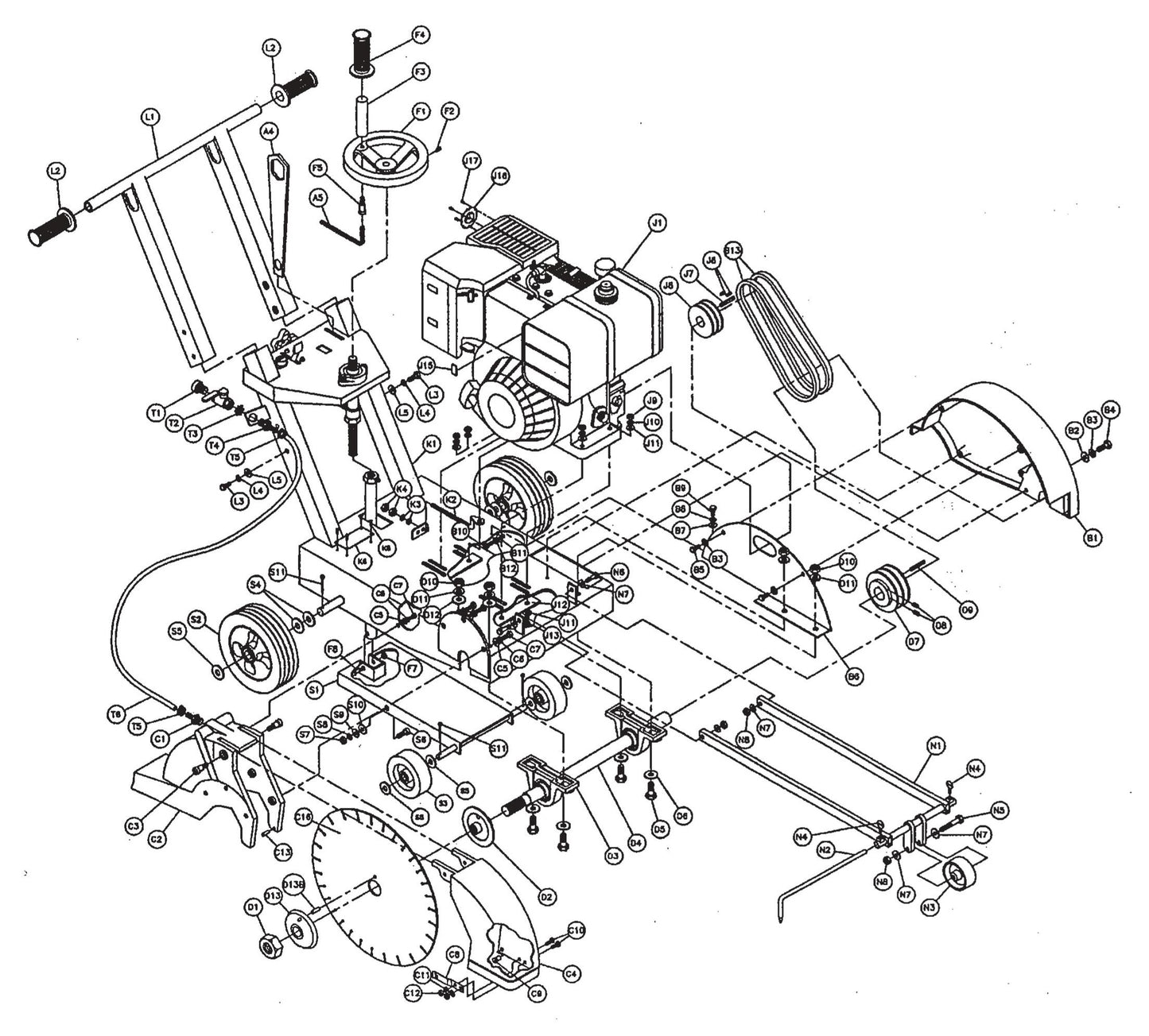 C88 C118 Diagram(2) Parts By Norton Clippers