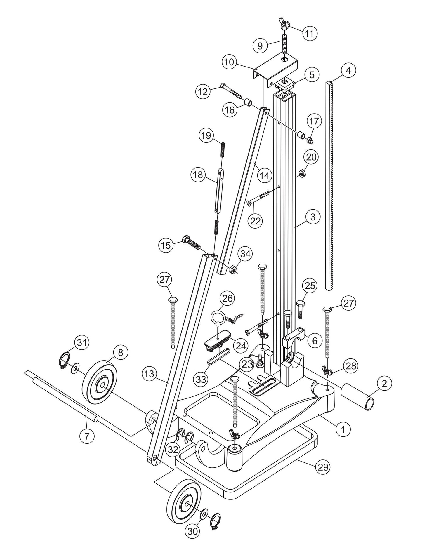 DM15A9C, CDM2CSA Drilling Rig Assembly Parts