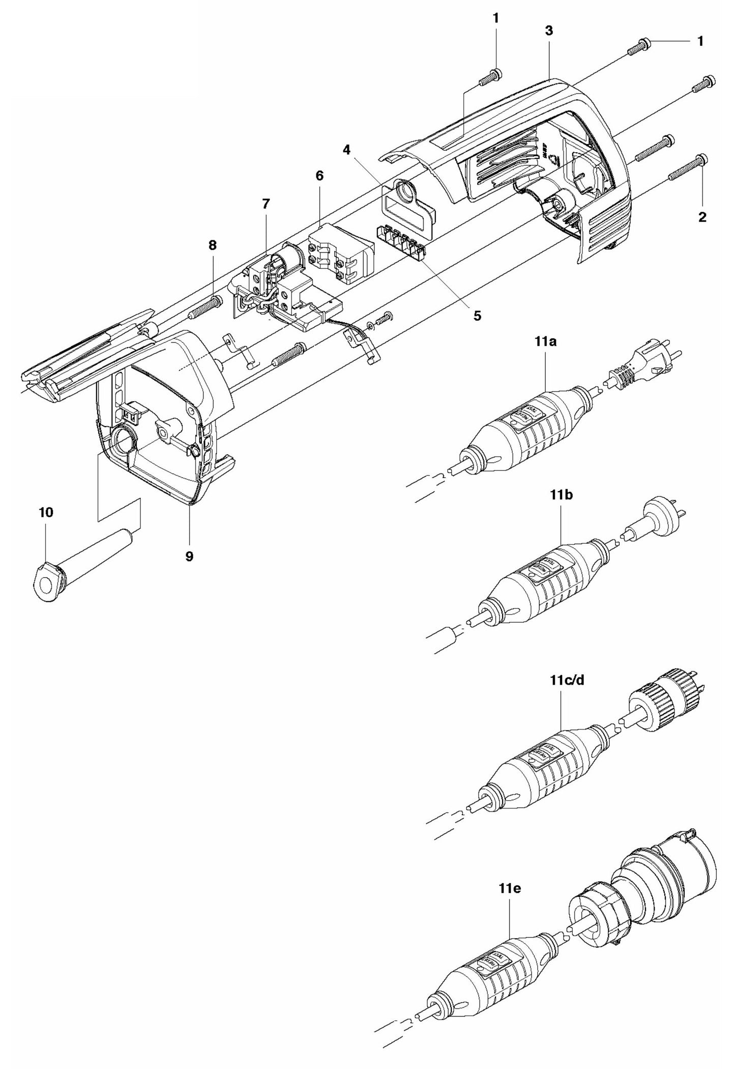 DM 340 Electronics Assembly Parts by Husqvarna