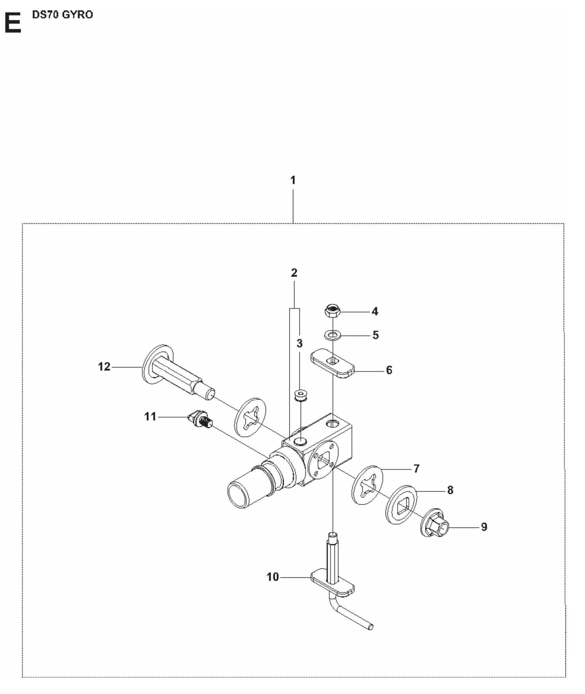 DS70 Gyro Unit 2 Assembly Parts