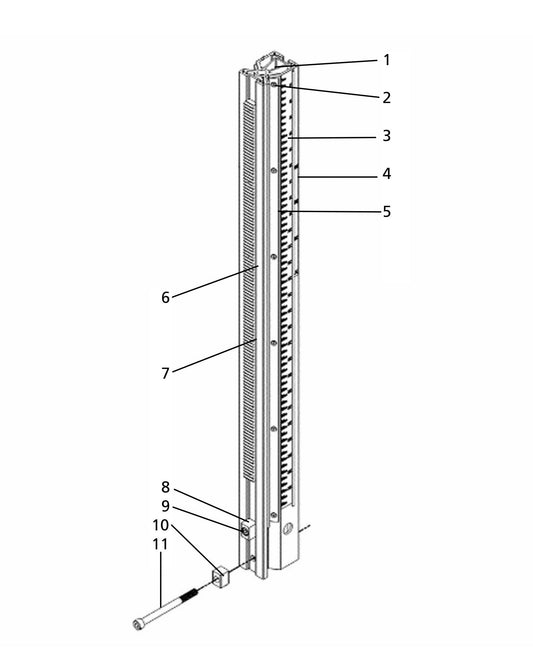 DS 160 Collumn Assembly Parts