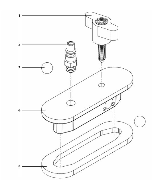 DS 160 Vacuum Cap Assembly Parts