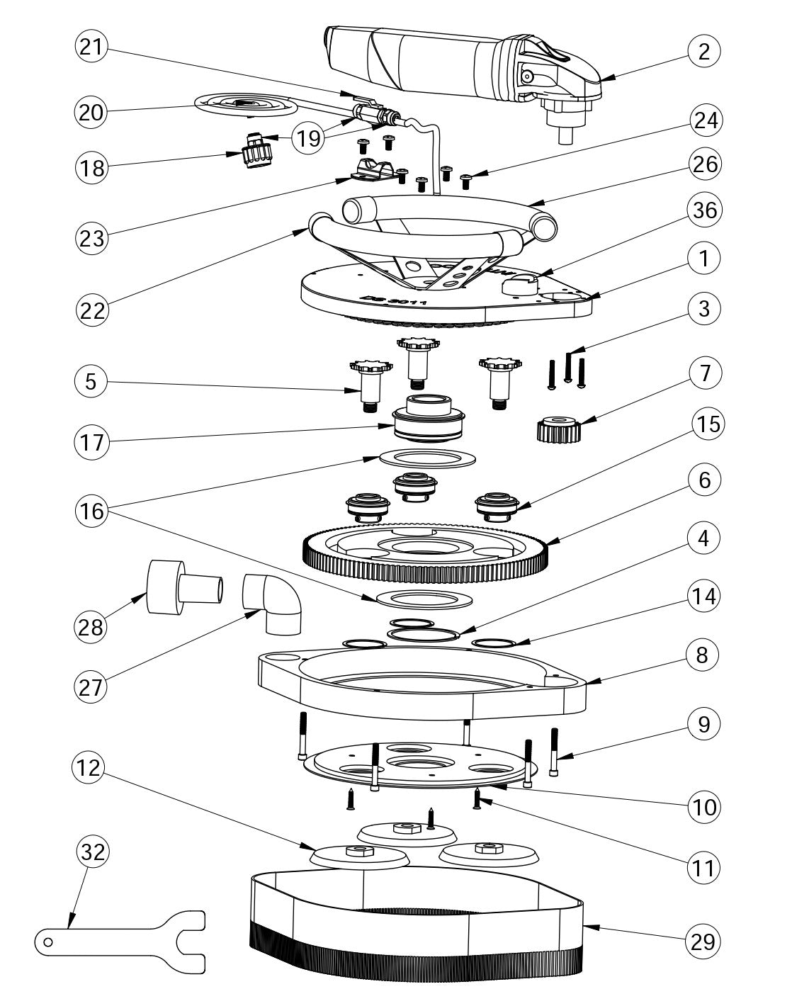 DS3011 Parts By Diamond Products