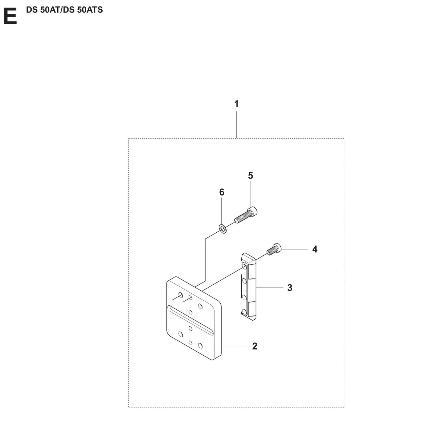 DS 50AT Frame Assembly Parts