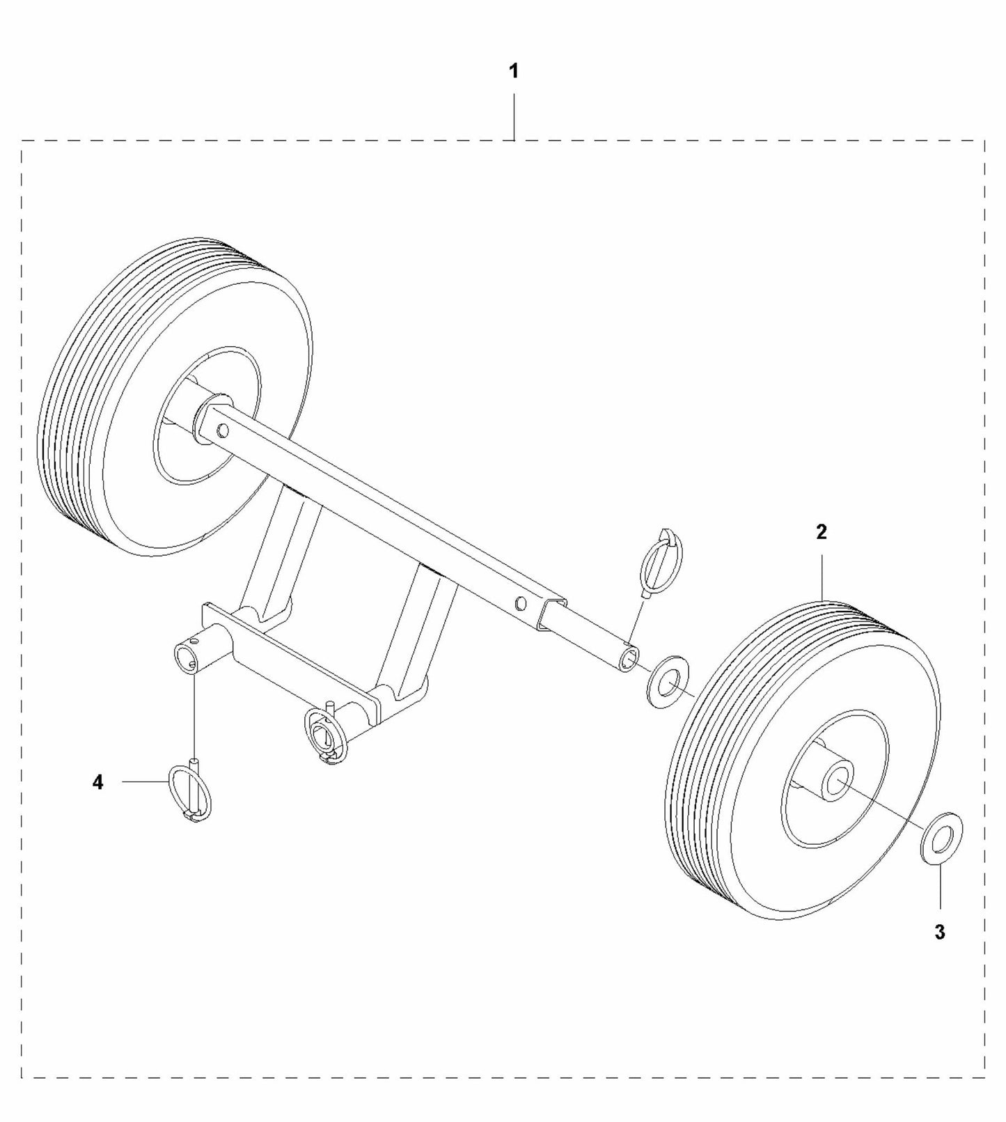 DS 900 Accessories Assembly Parts by Husqvarna