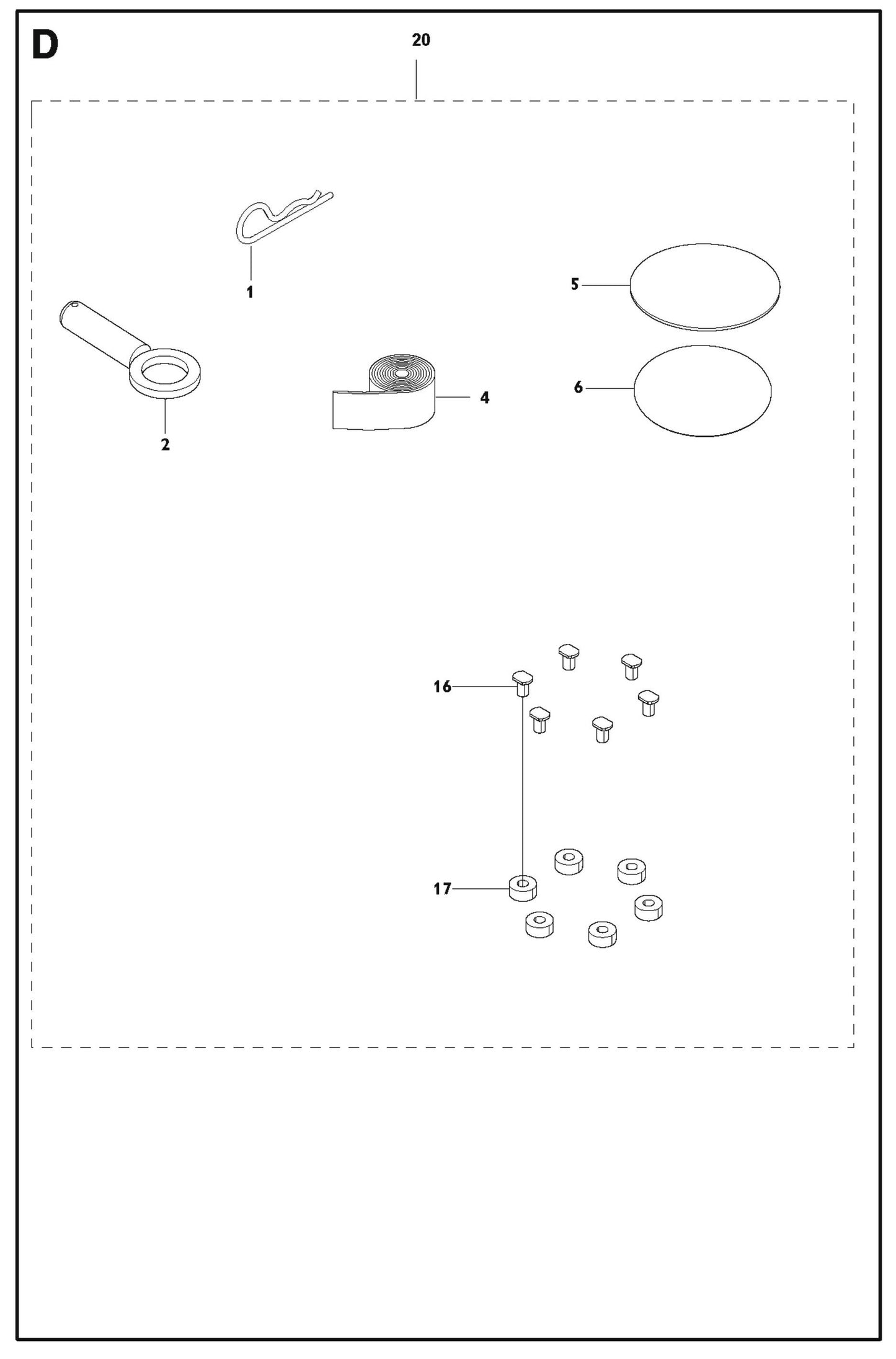 D Parts For PG 530 By Husqvarna