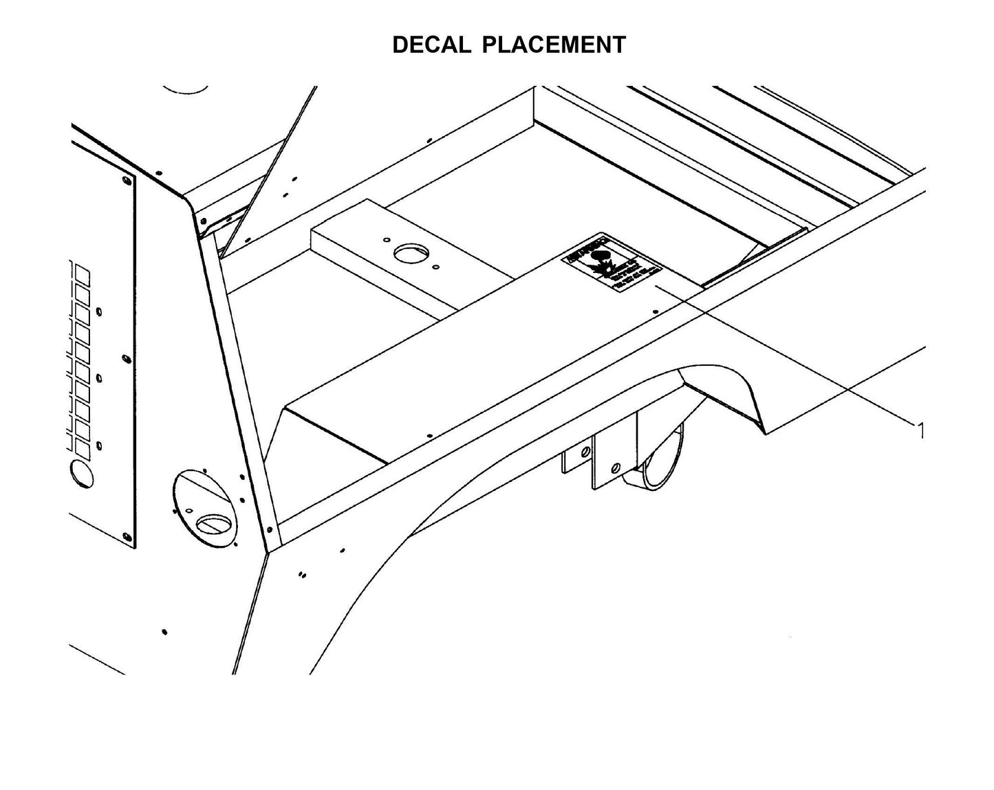 Maxi-Lite Hydraulic Tower-Decal Placement 1 Parts By Allmand