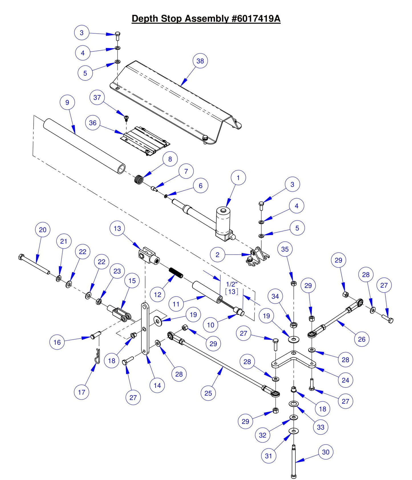CC7574DK Depth Stop Assembly