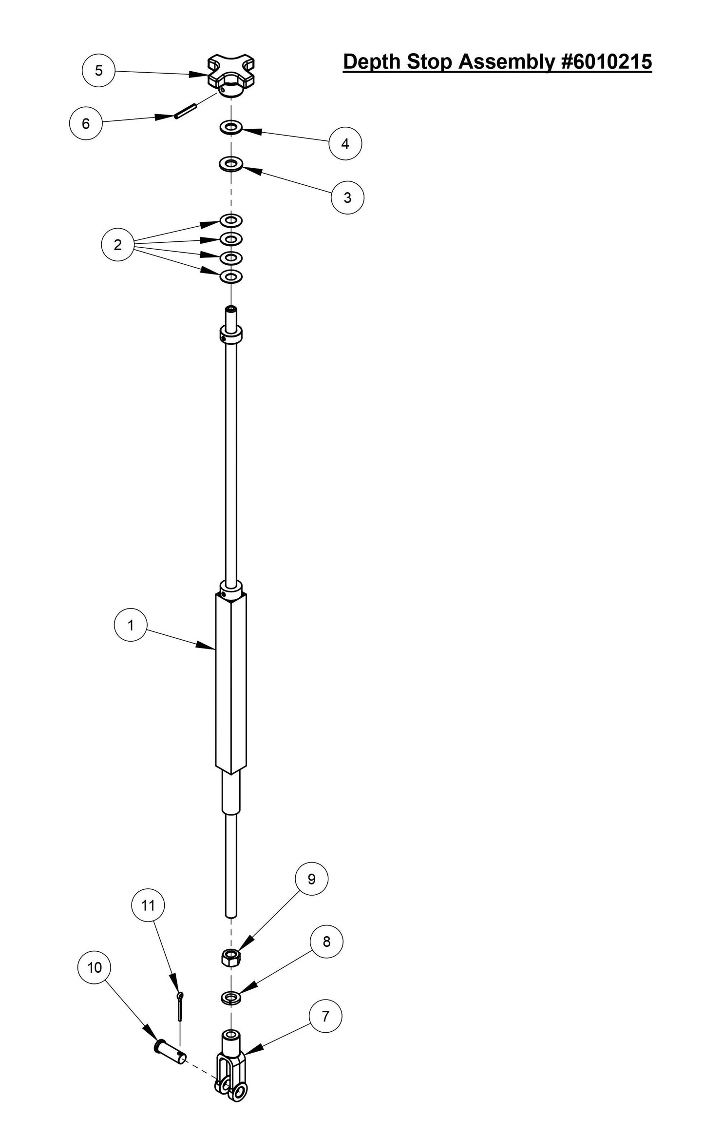 CC3500E (Depth Stop Assembly)