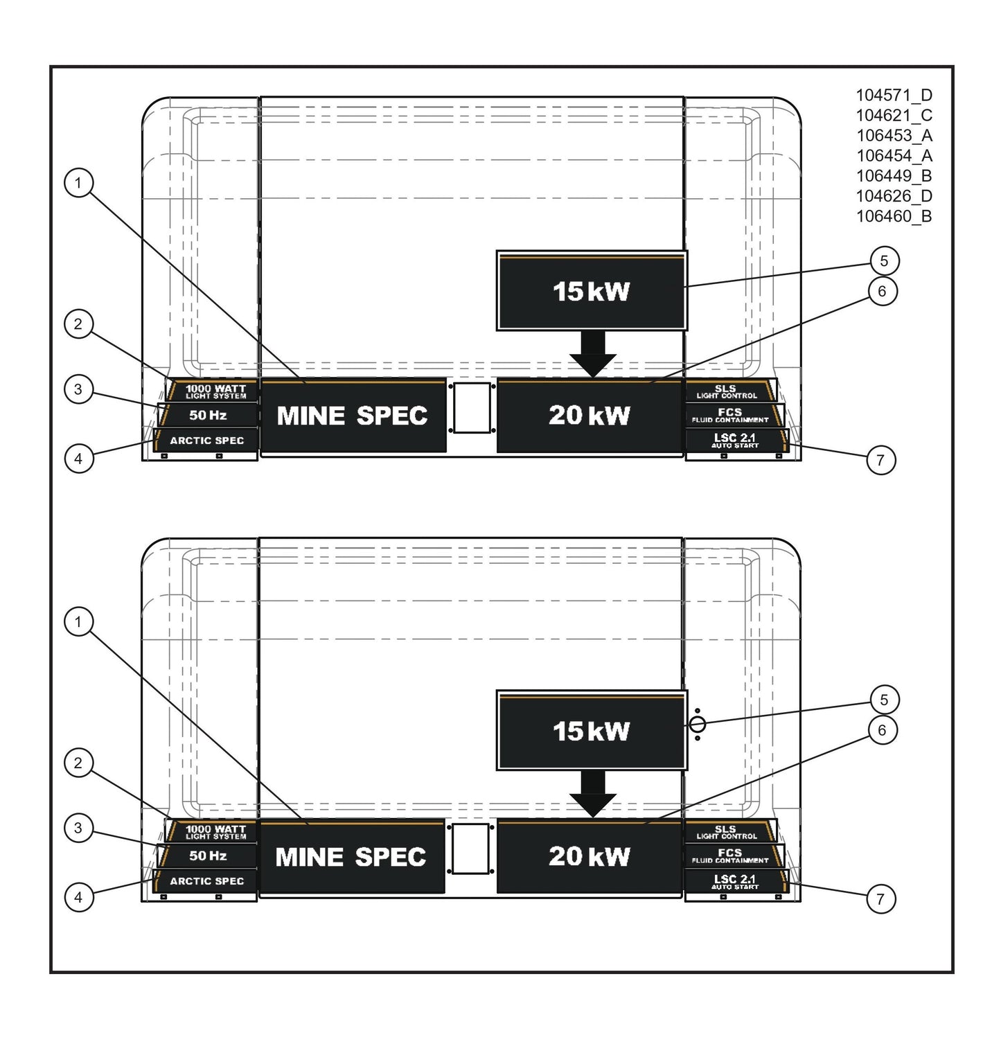 Door Stripe Decals (Fig 2) Parts By Allmand