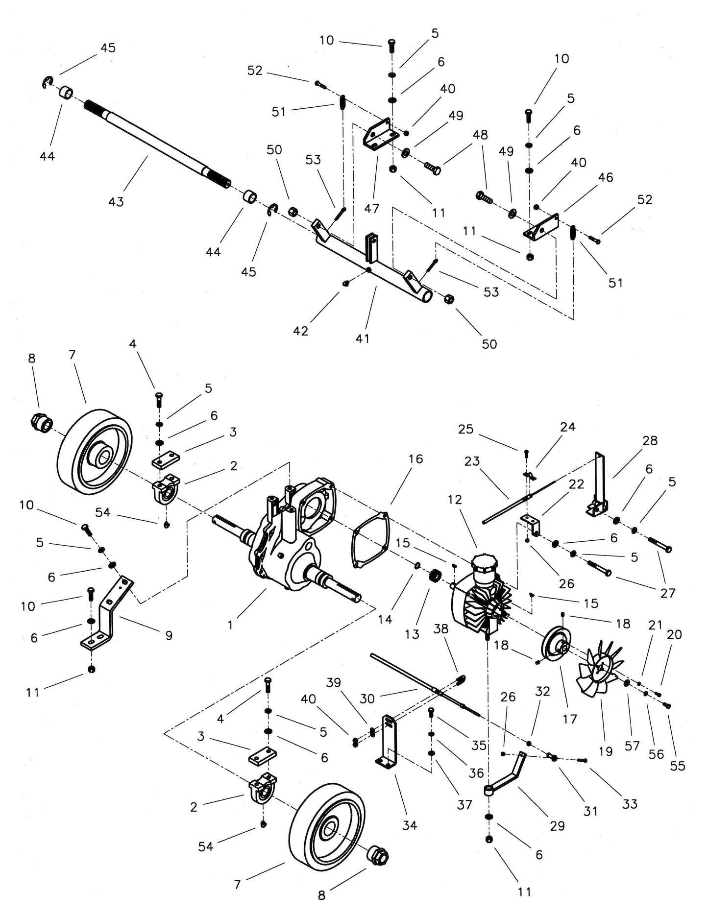 CC6000D Drawing 3 Transmission Group