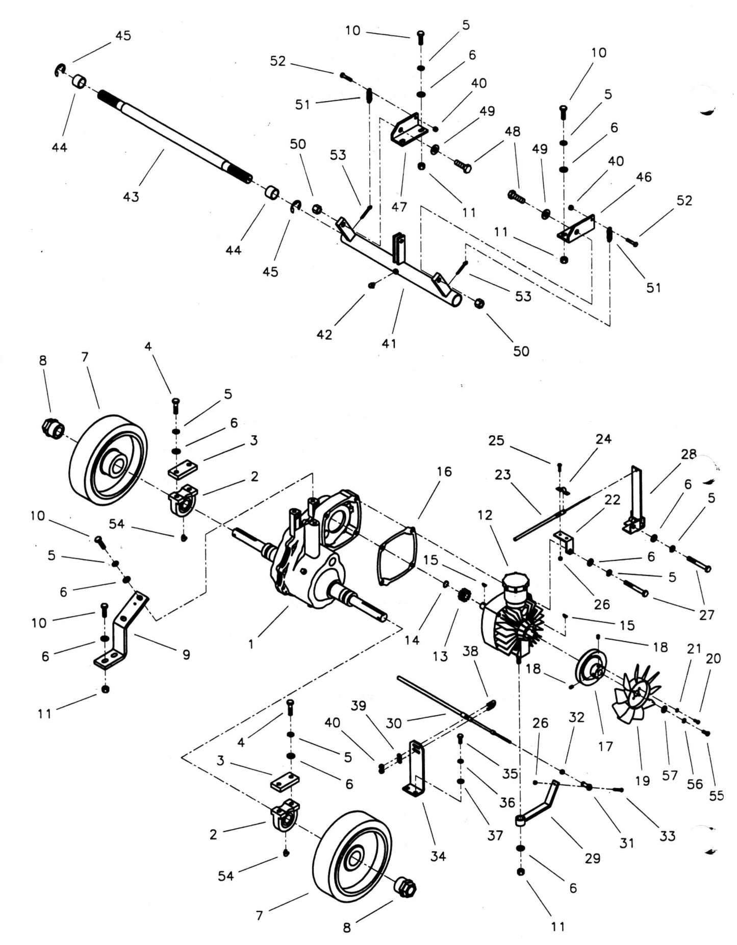 CC4000D Drawing 3 Transmission Group