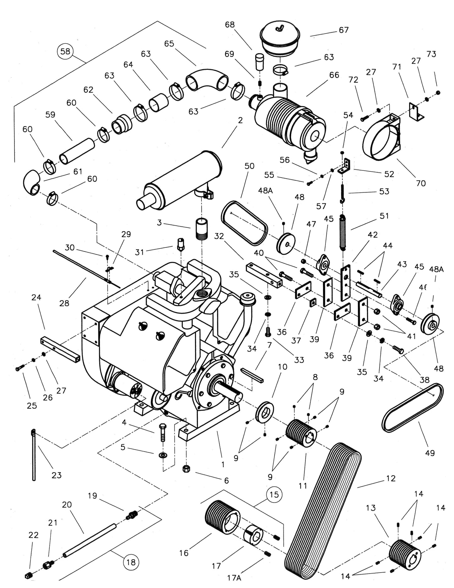 CC6000D Drawing 4 Engine Group