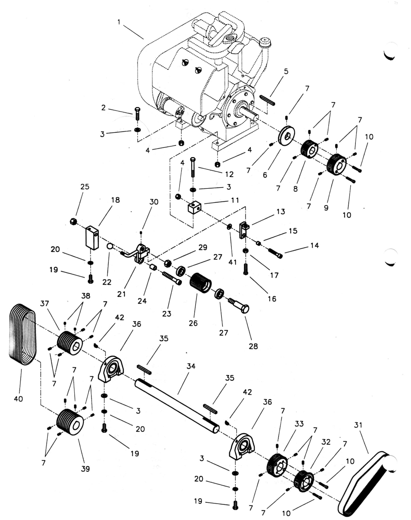 CC4000D Drawing 5 Multi Speed Drive Group
