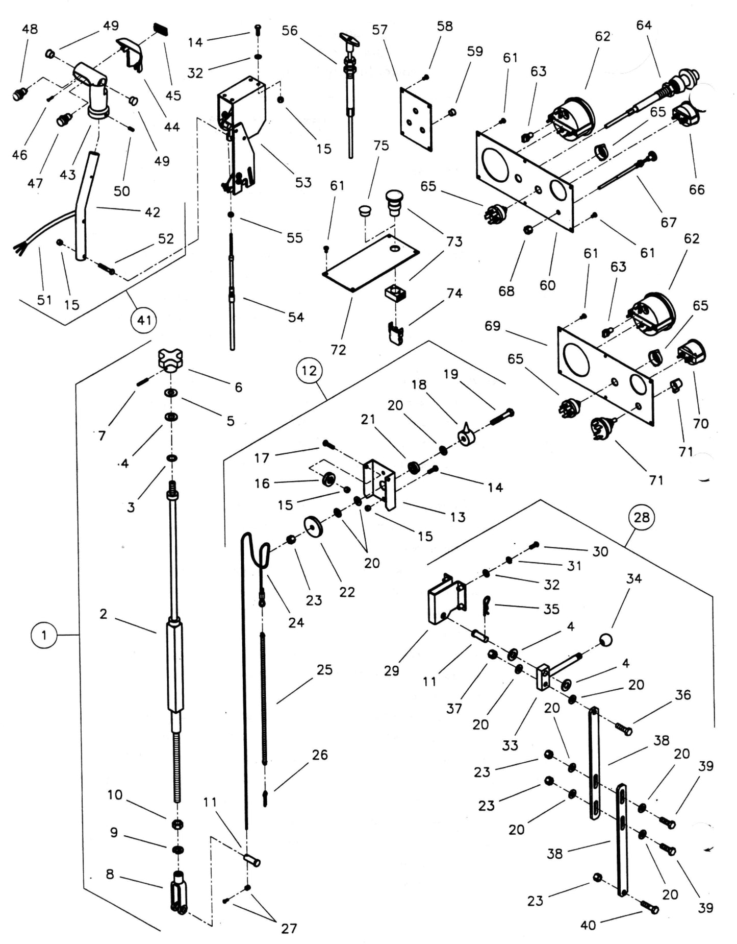 CC4000D Drawing 7 Controls Group