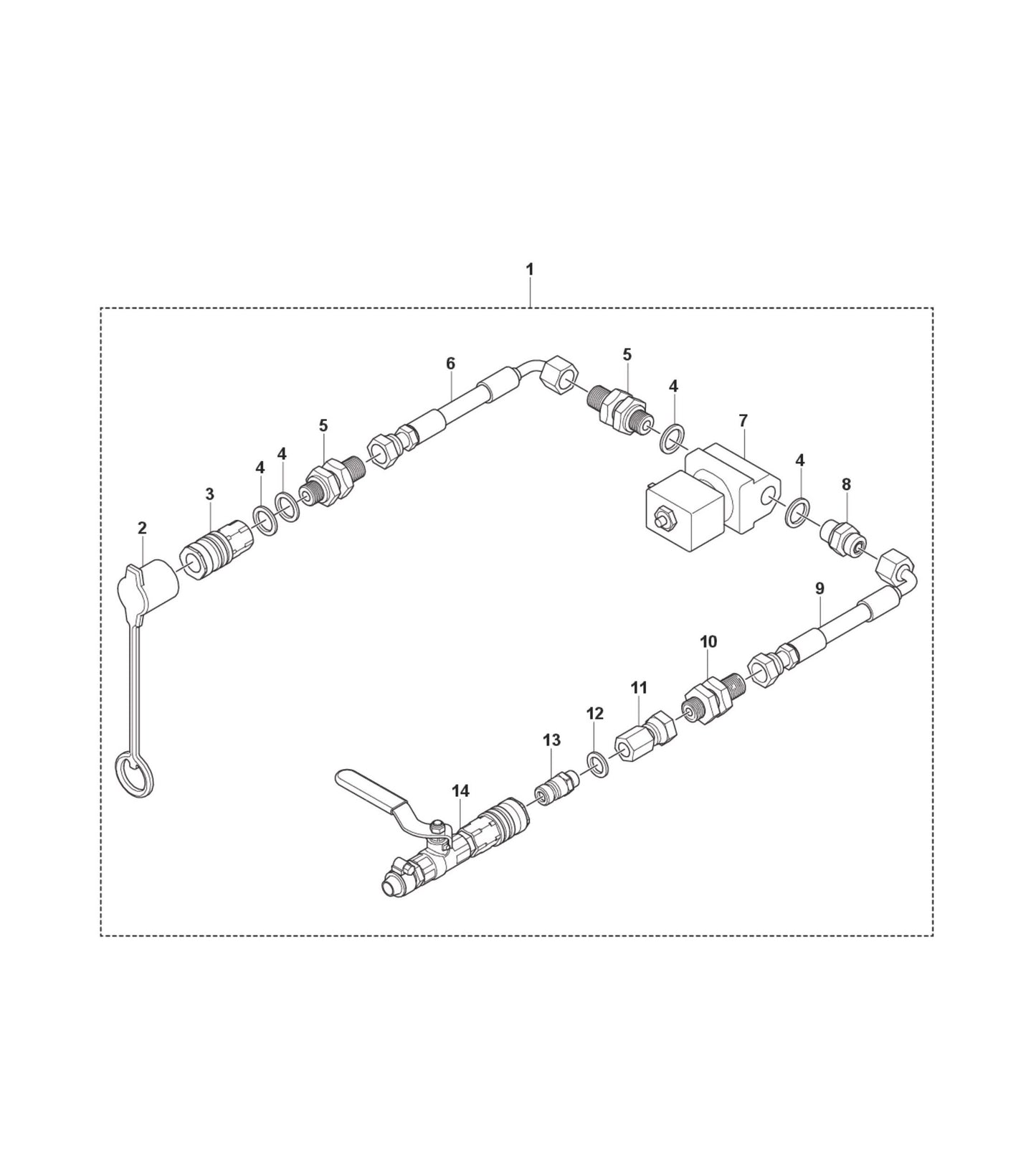Dust Reduction Kit Parts for DXR 95 By Husqvarna
