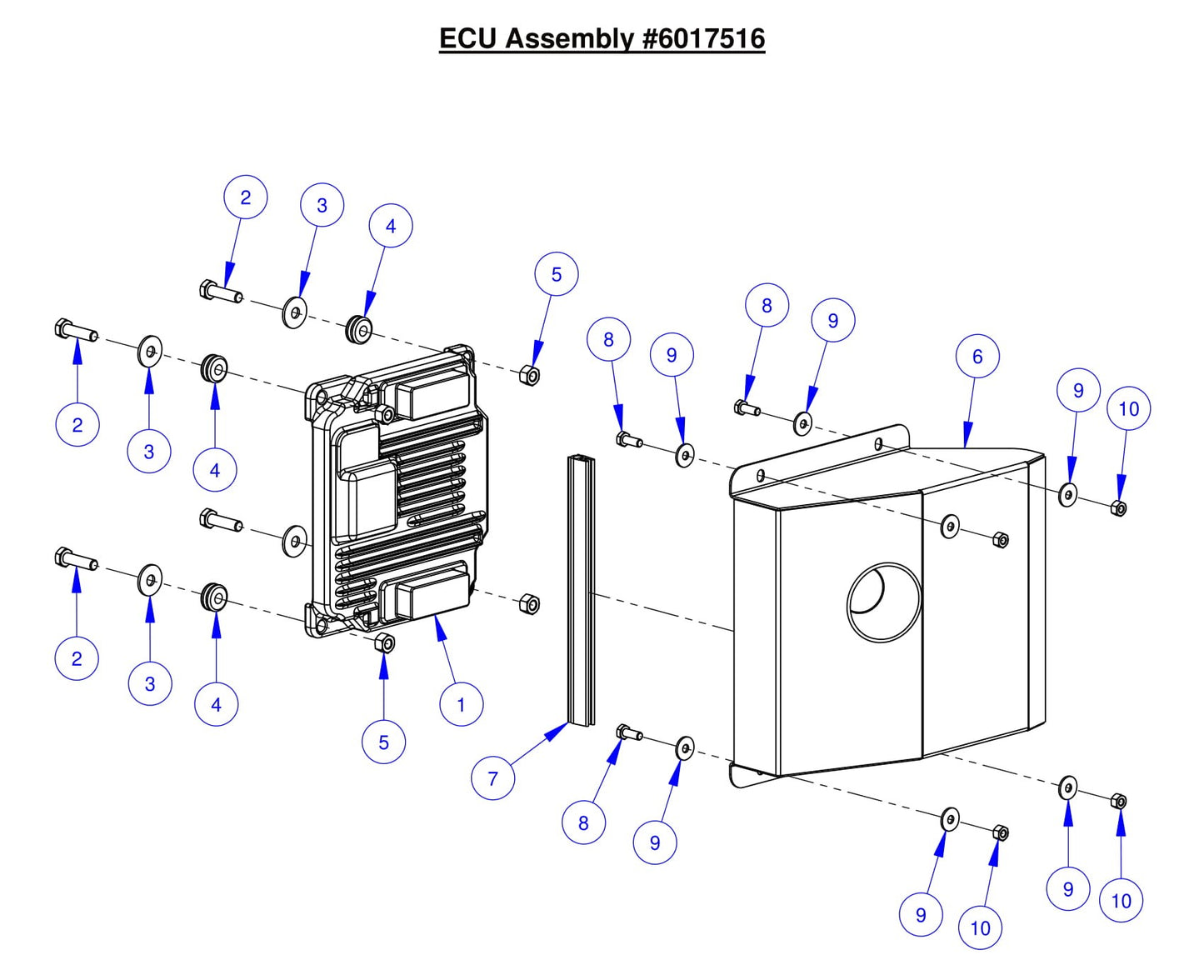 CC7574DK ECU Assembly