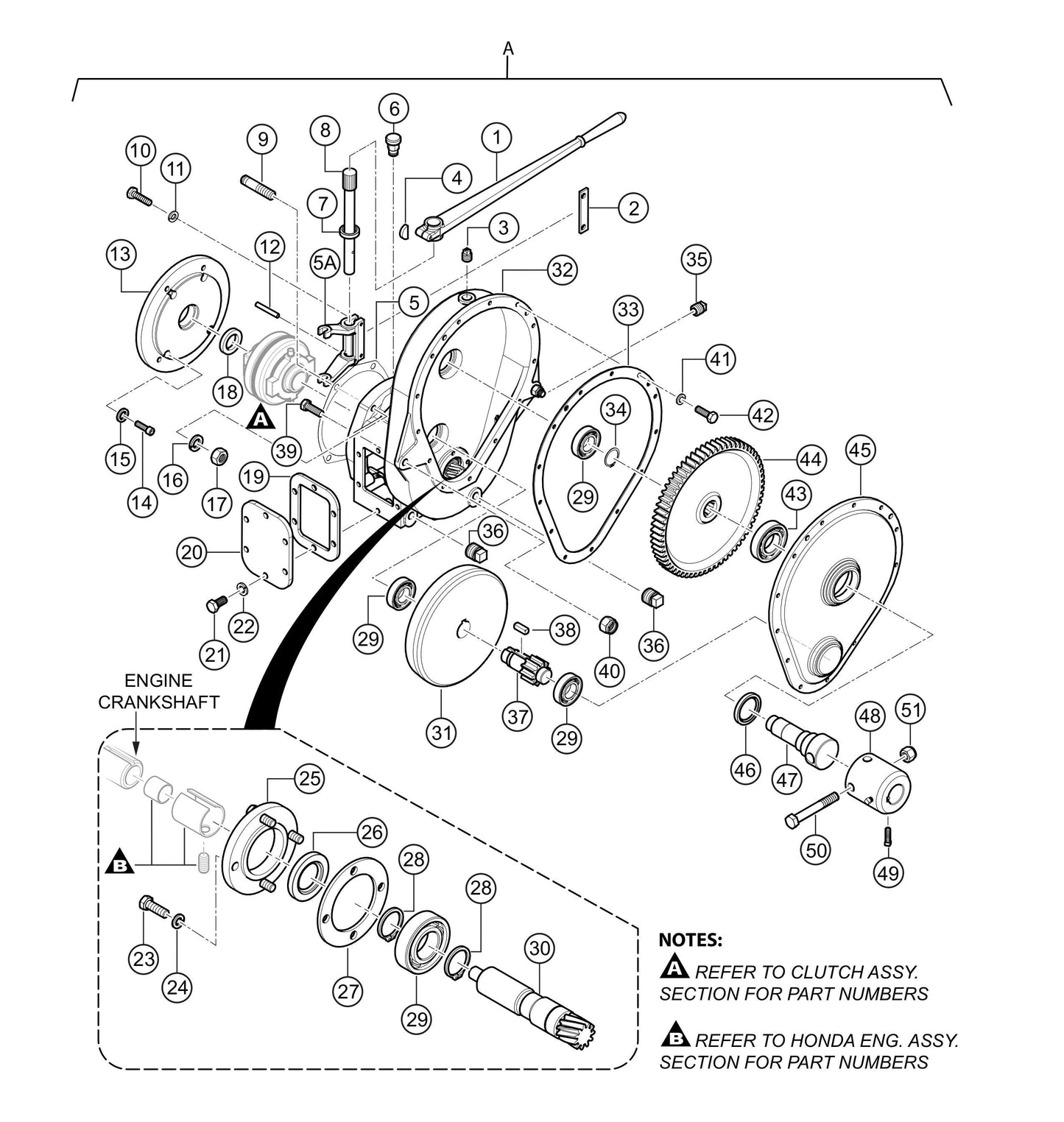 Transmission Assembly Parts- EM12M, EM12ME51, EM12ME53 Mechanical Drive by Plaster and Motar Mixer