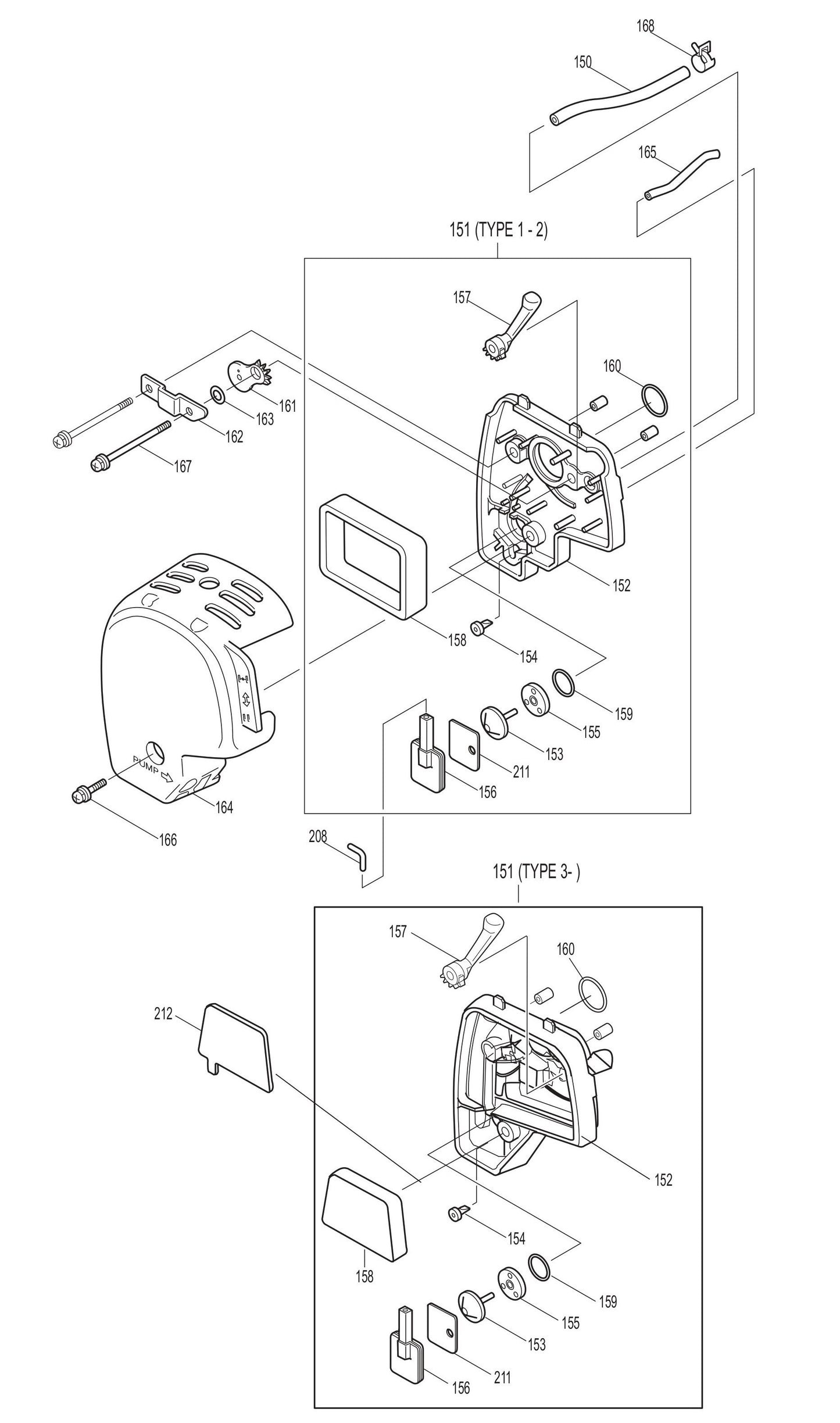 EM4251, EM4251CA Air Cleaner and Cleaner Plate Assembly Parts