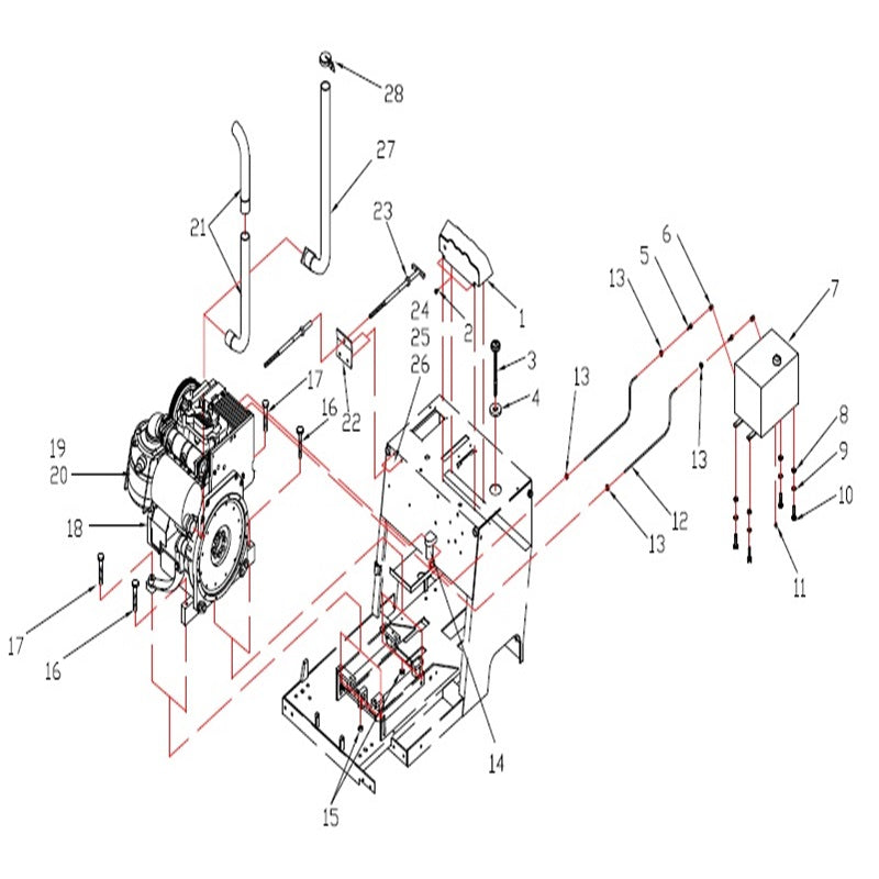 C3120 C6120 Engine Group 31HP Parts By Norton Clippers