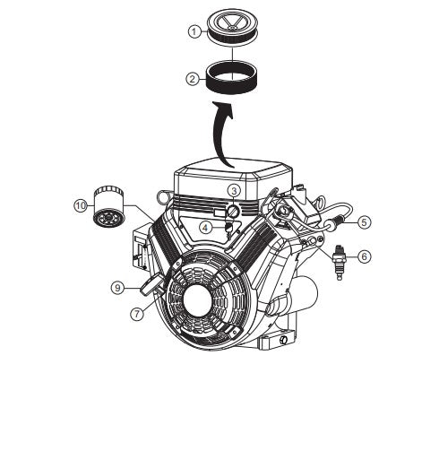 WBH-16EAWD Engine Service Parts by Multiquip Whiteman
