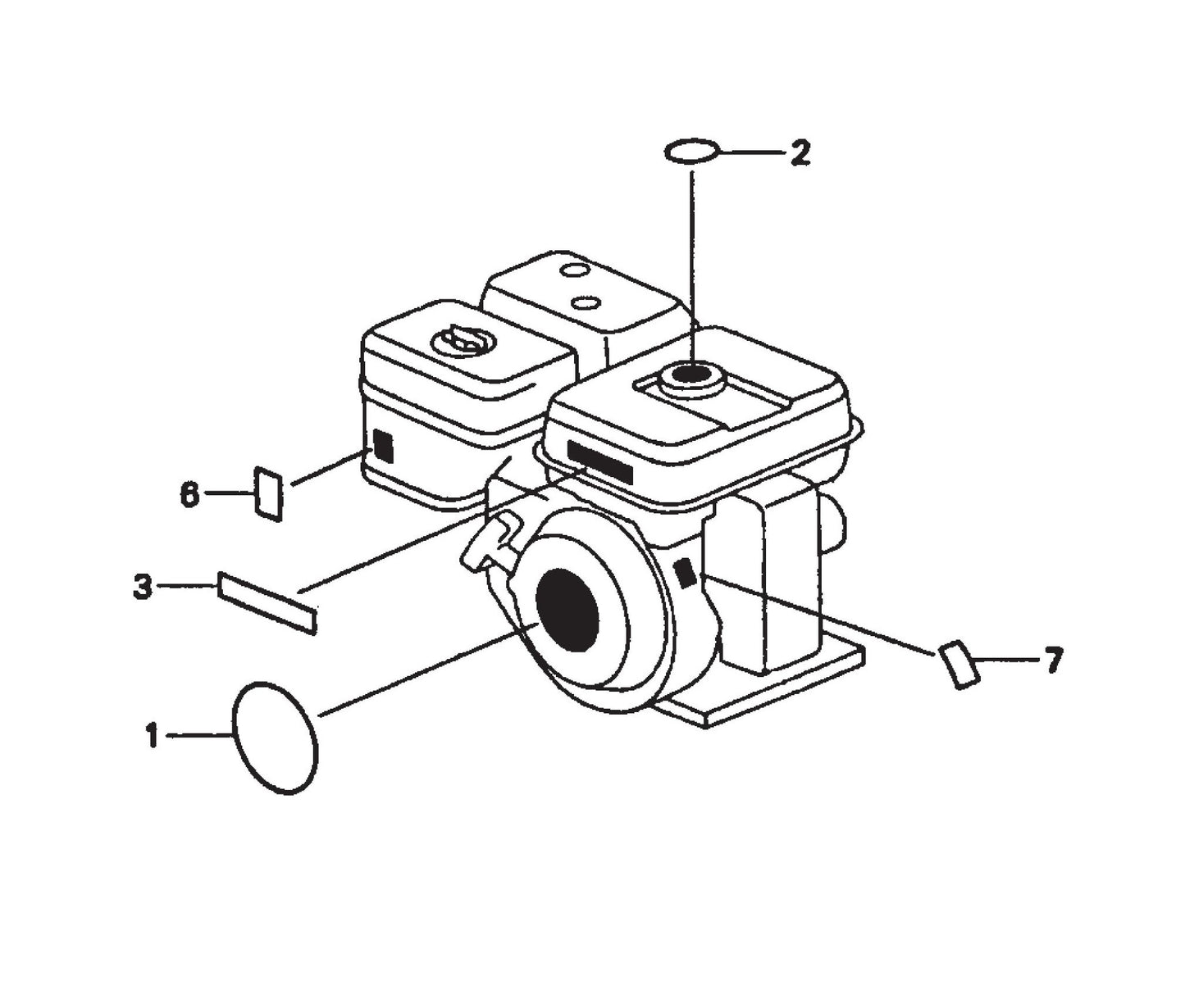 EPOXY/M SERIES Label Assembly Parts