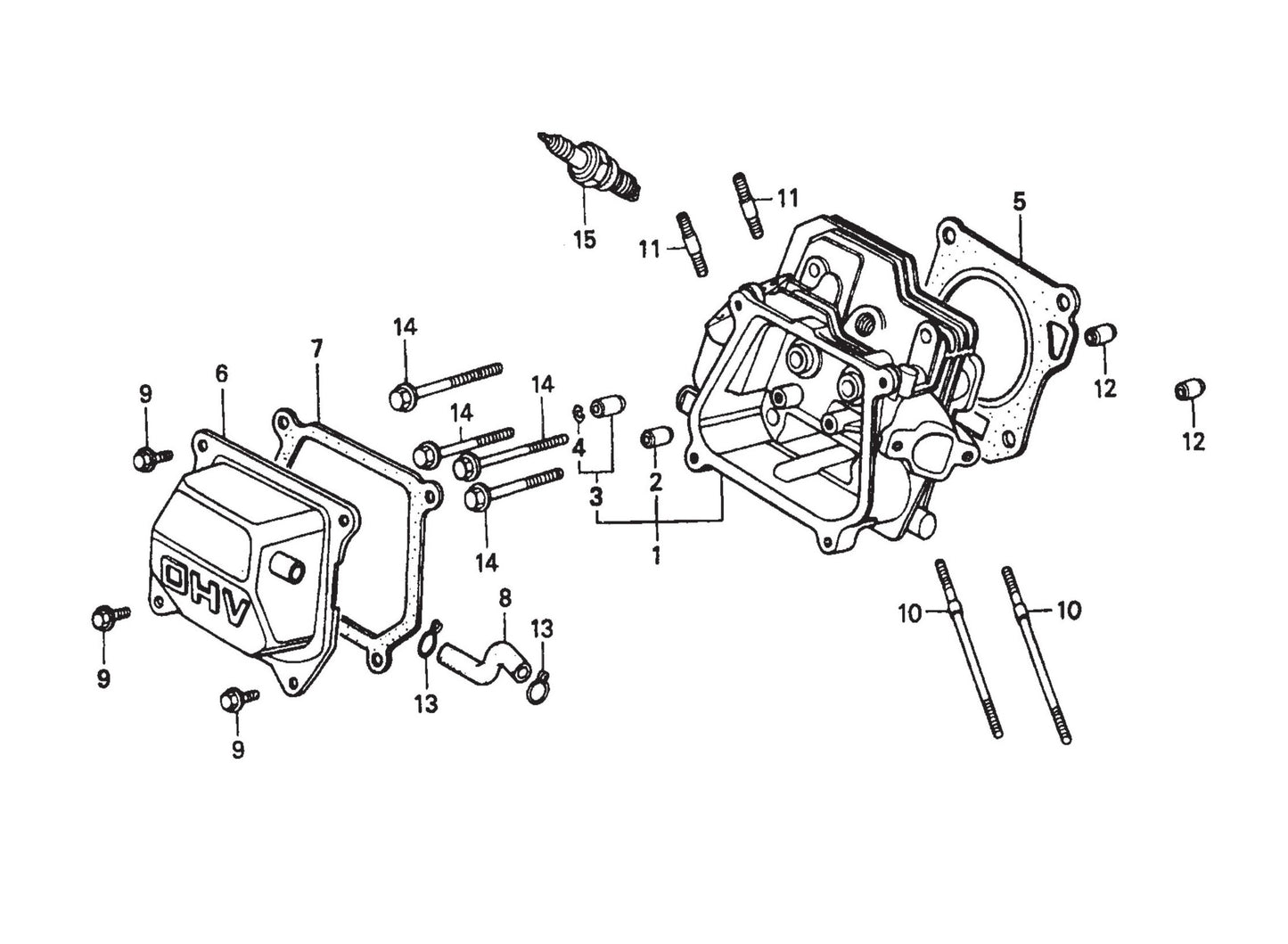 EPOXY/M SERIES Cylinder Head Assembly Parts by Multiquip Whiteman