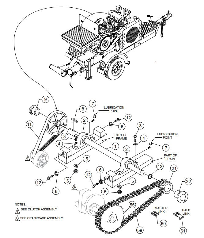Countershaft Assembly Parts-C30HDN NISSAN ENGINE
