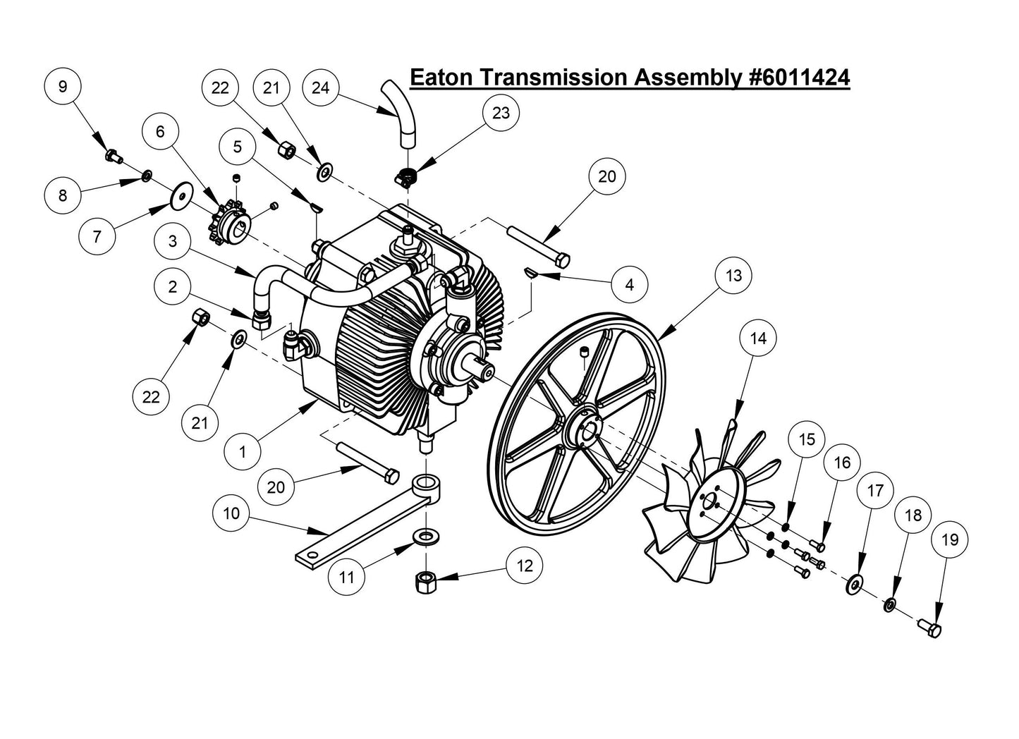 CC3500E (Eaton Transmission Assembly)