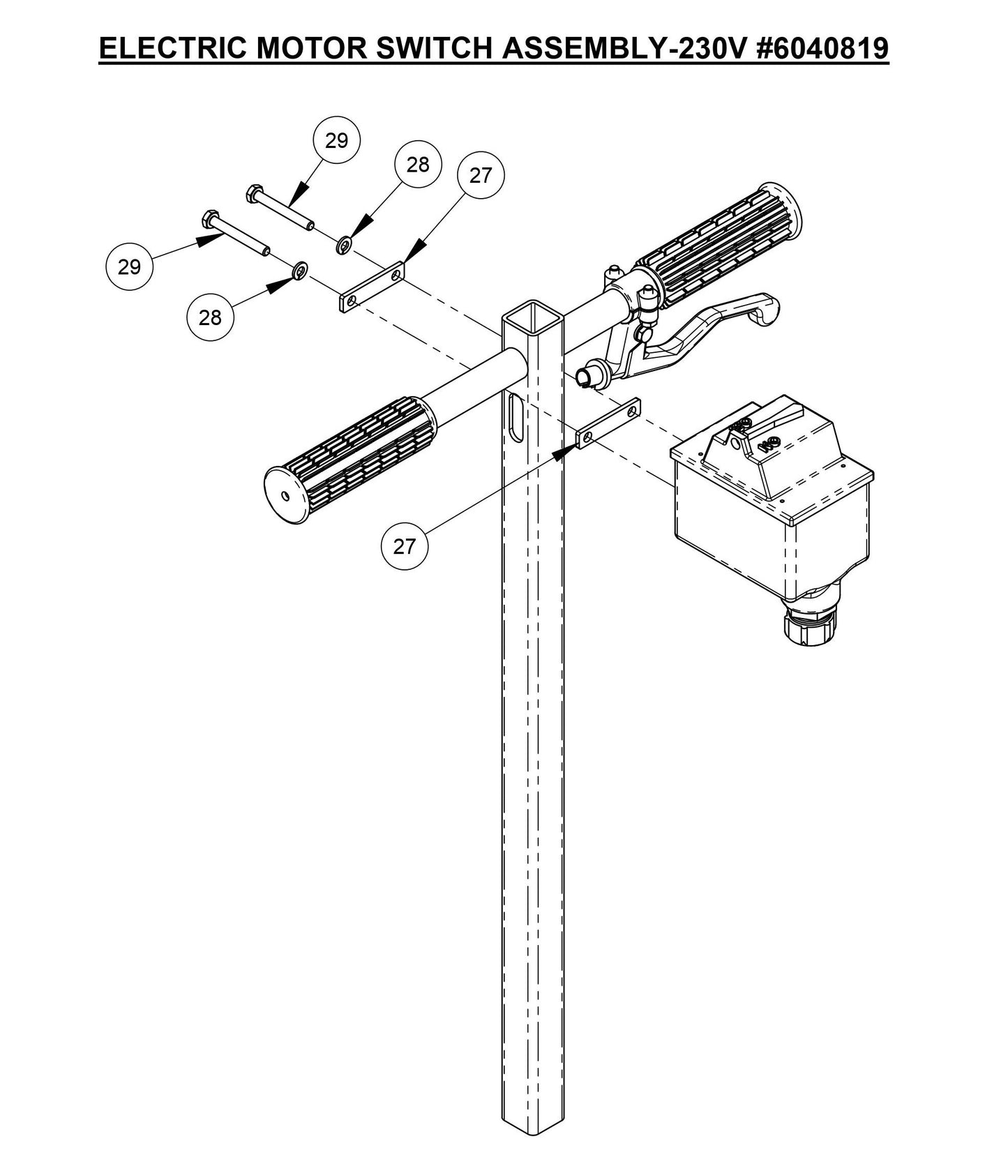 CC125XL-EE (Electric Motor Switch Assembly)