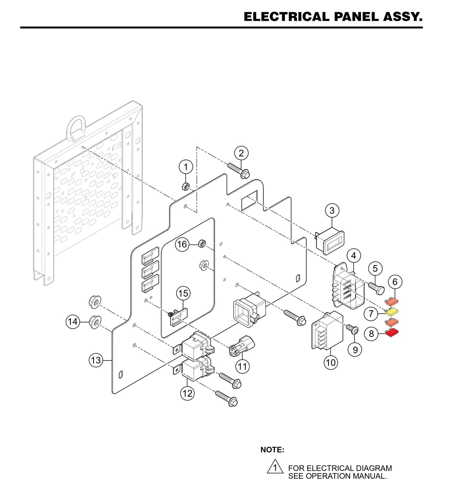 LD6 Electrical Panel Assembly