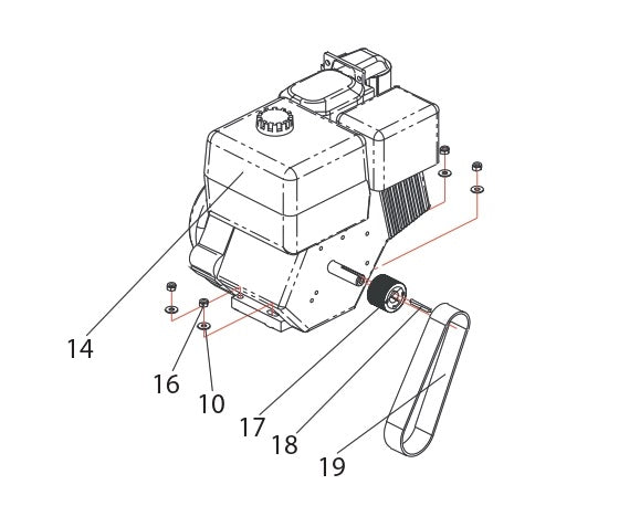 CC1200 Engine Assembly