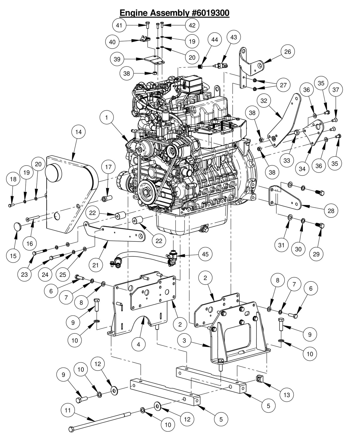 CC6561 Engine Assembly