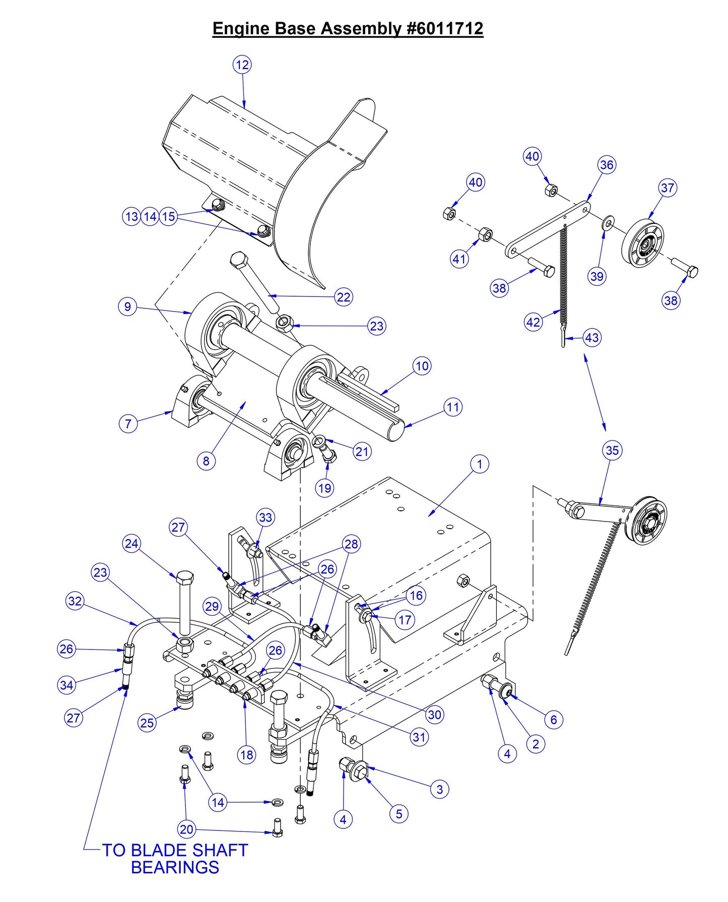 CC3535JBVP Engine Base Assembly