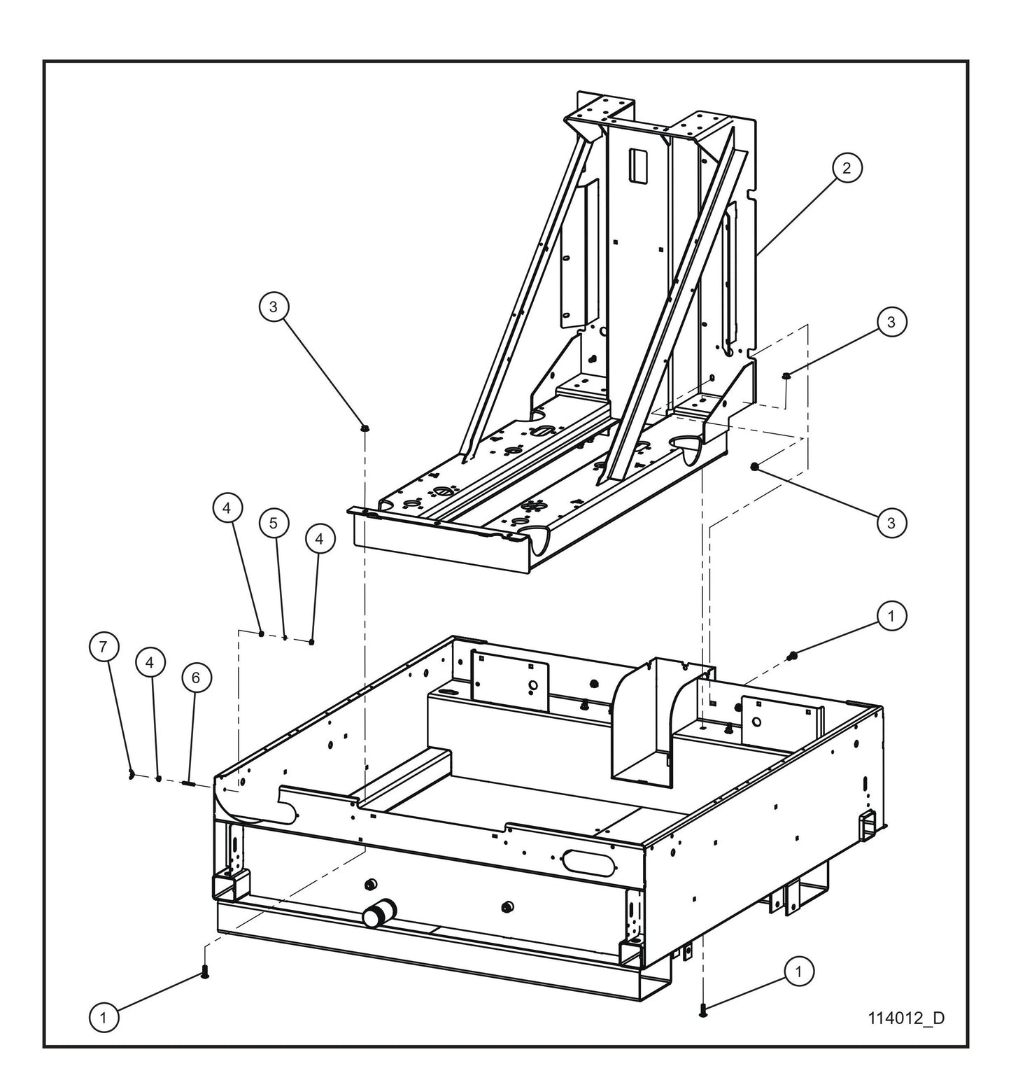 Maxi-Lite-Engine Cradle II Parts By Allmand
