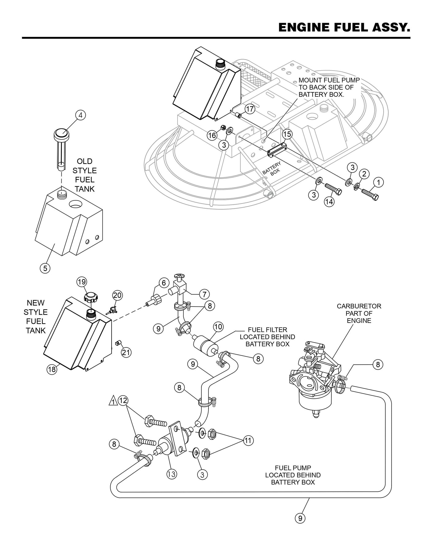 HHN31VTCSL5 Engine Fuel Assembly