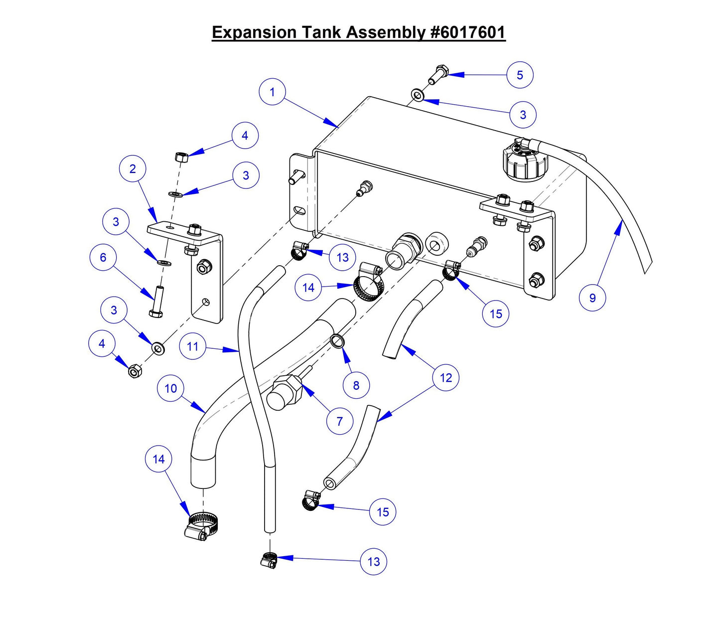 CC7574DD Expansion Tank Assembly fig 1