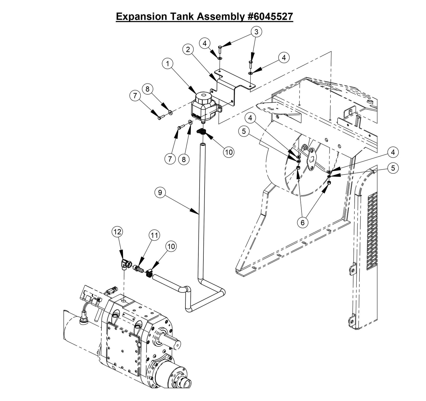 CC4144DXL-3 Expansion Tank Assembly
