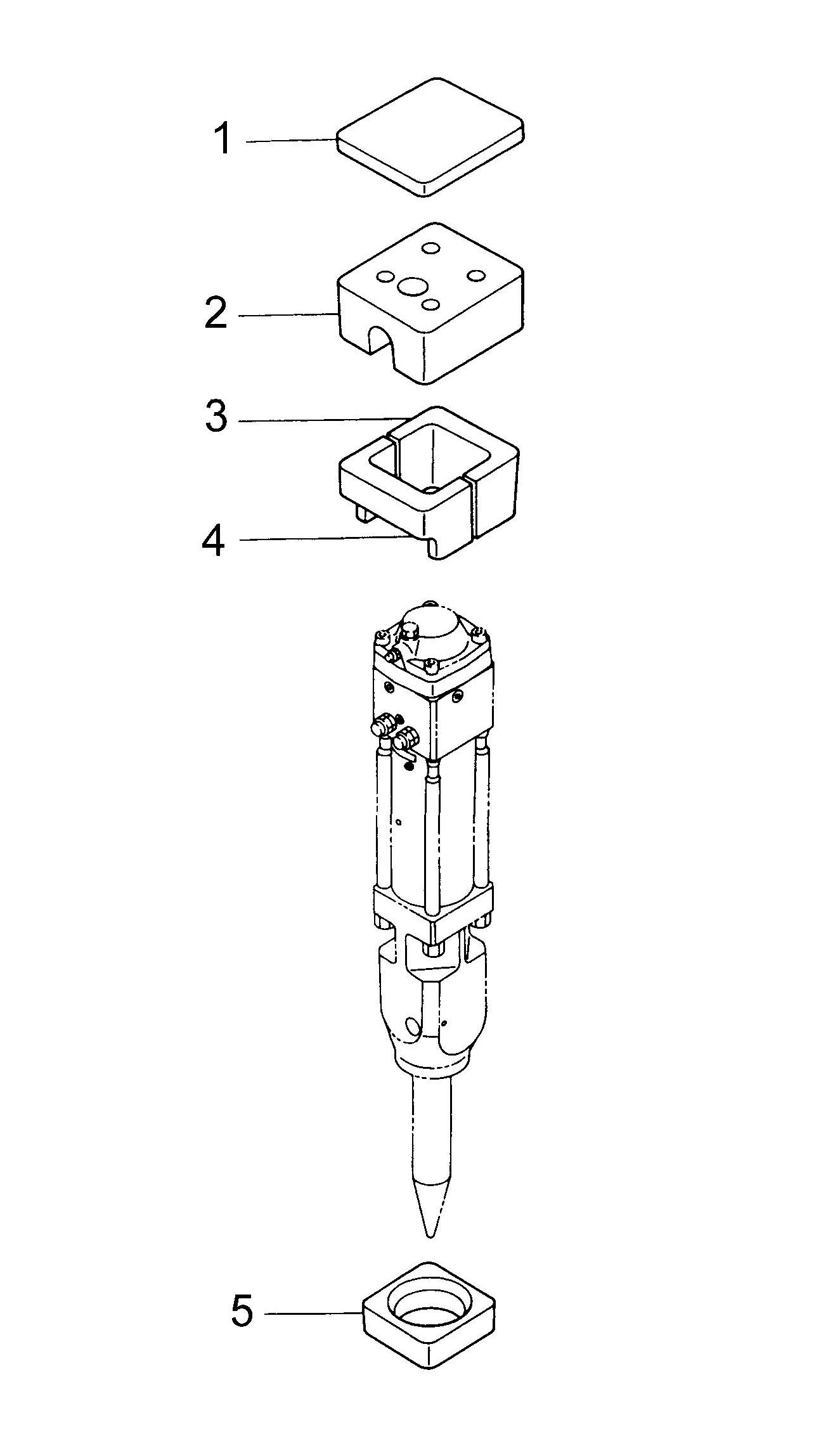 KF4 (Serial No.1001-5000) Damper Parts List Assembly Parts