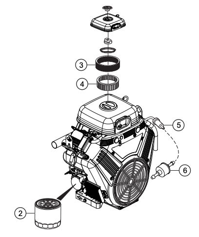 Multiquip FKITHHNG5 Filter Service Kit f