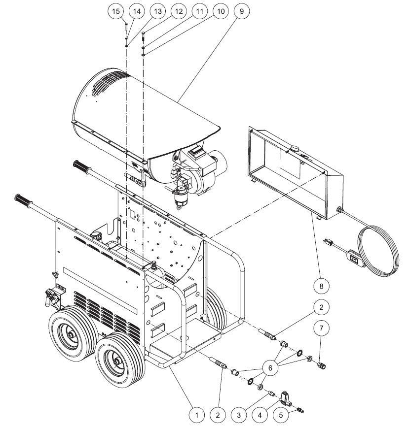HHM-3506-0E10 Frame Assembly Parts By MiTM