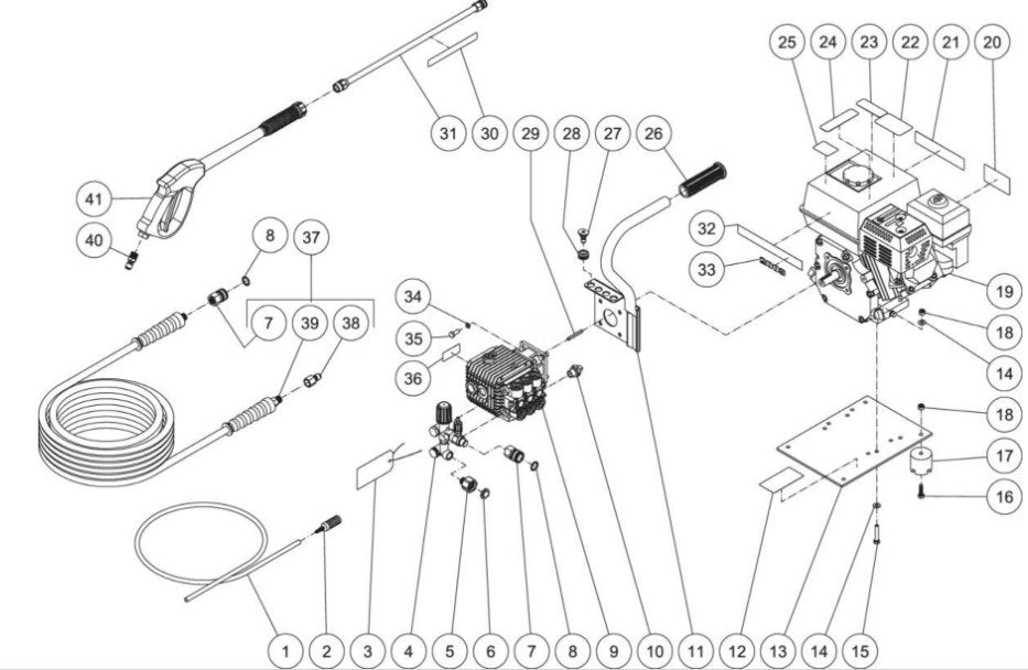 CD-2003-3MHH (sn:0-11063657) Frame Assembly Parts by MI-T-M