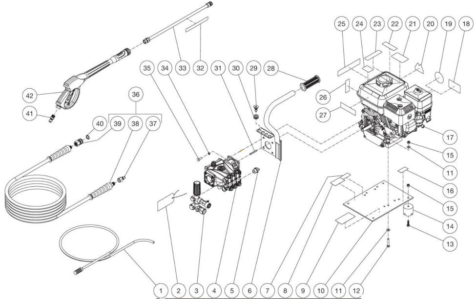 CD-2003-3MHH (sn:11063658-99999999), CD-2003-3MMH (sn:0-99999999) Frame Assembly Parts by MI-T-M