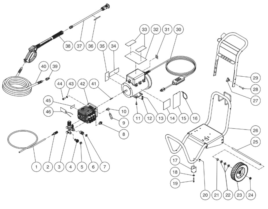 CD-1002-0MUC (sn:10146810-99999999), CD-1502-0MUC/0MUH (sn:10240198-99999999) Frame Assembly Parts By  Mi-T-M