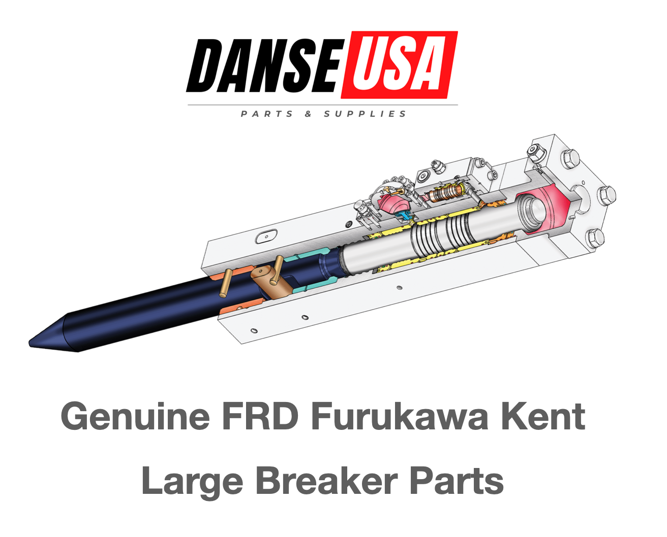 K002411100050 U-Packing for Fx225 breaker by FRD Furukawa Kent