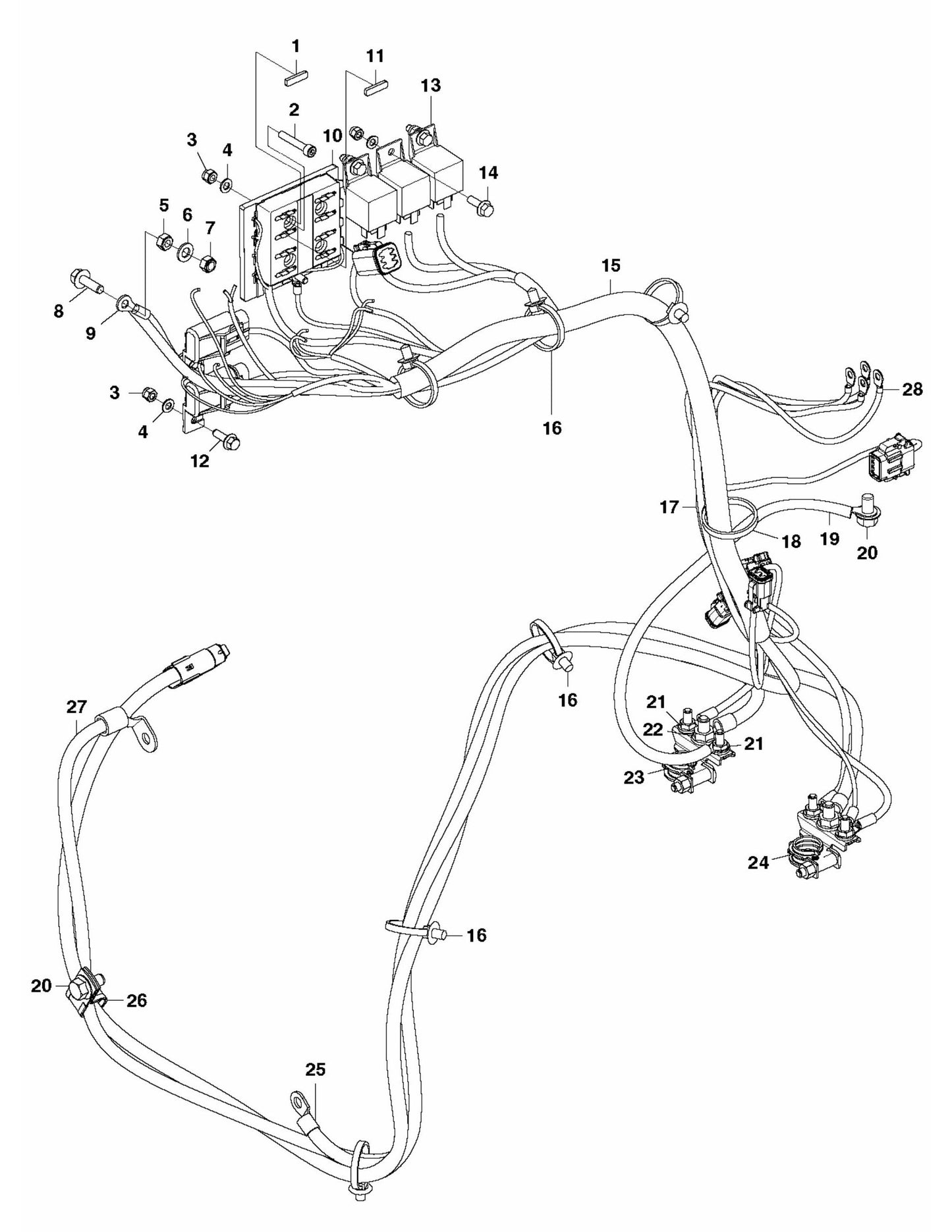 FS3500 G Electrical Assembly Parts