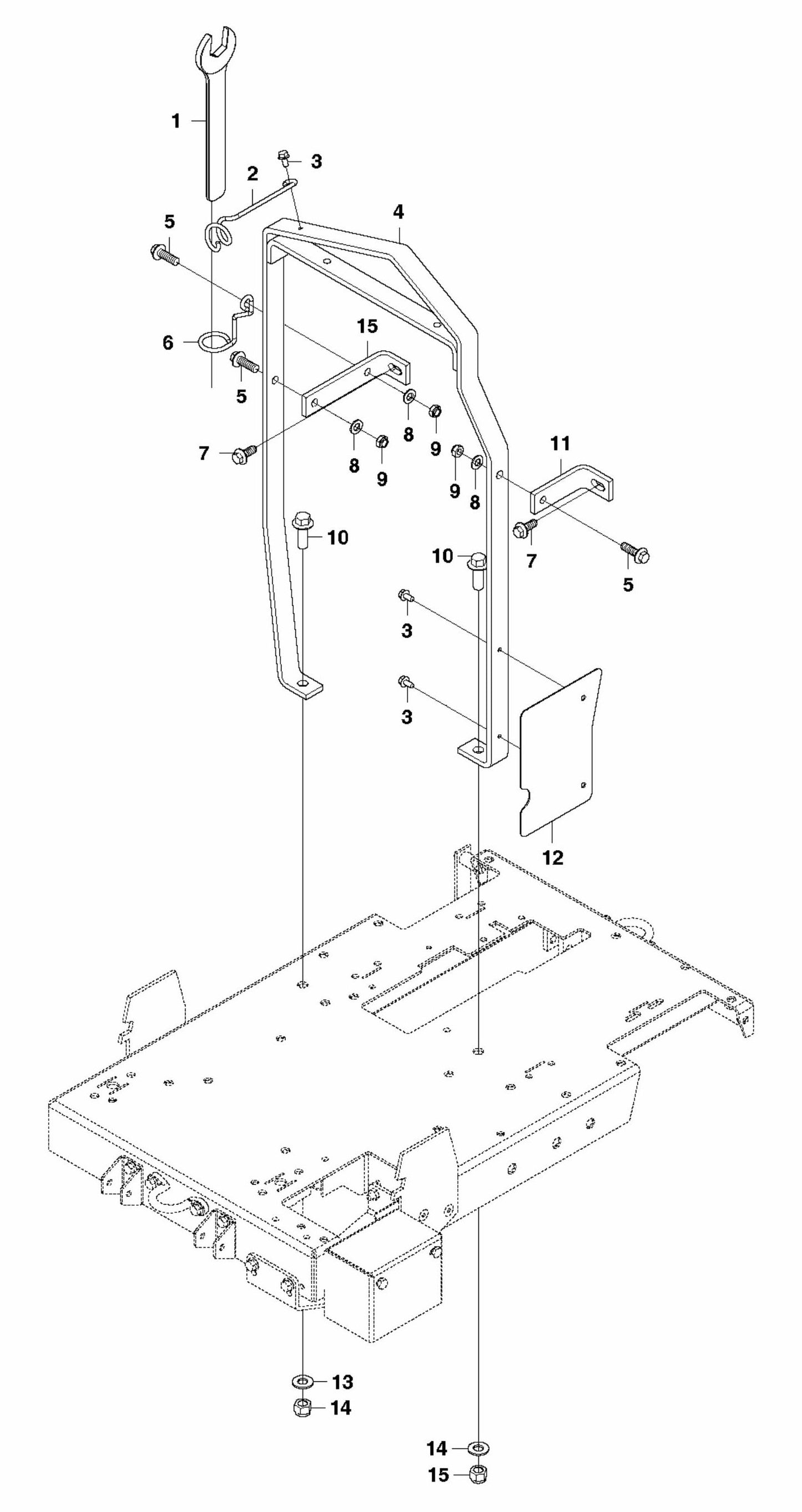 FS3500 G Lift Bail Assembly Parts