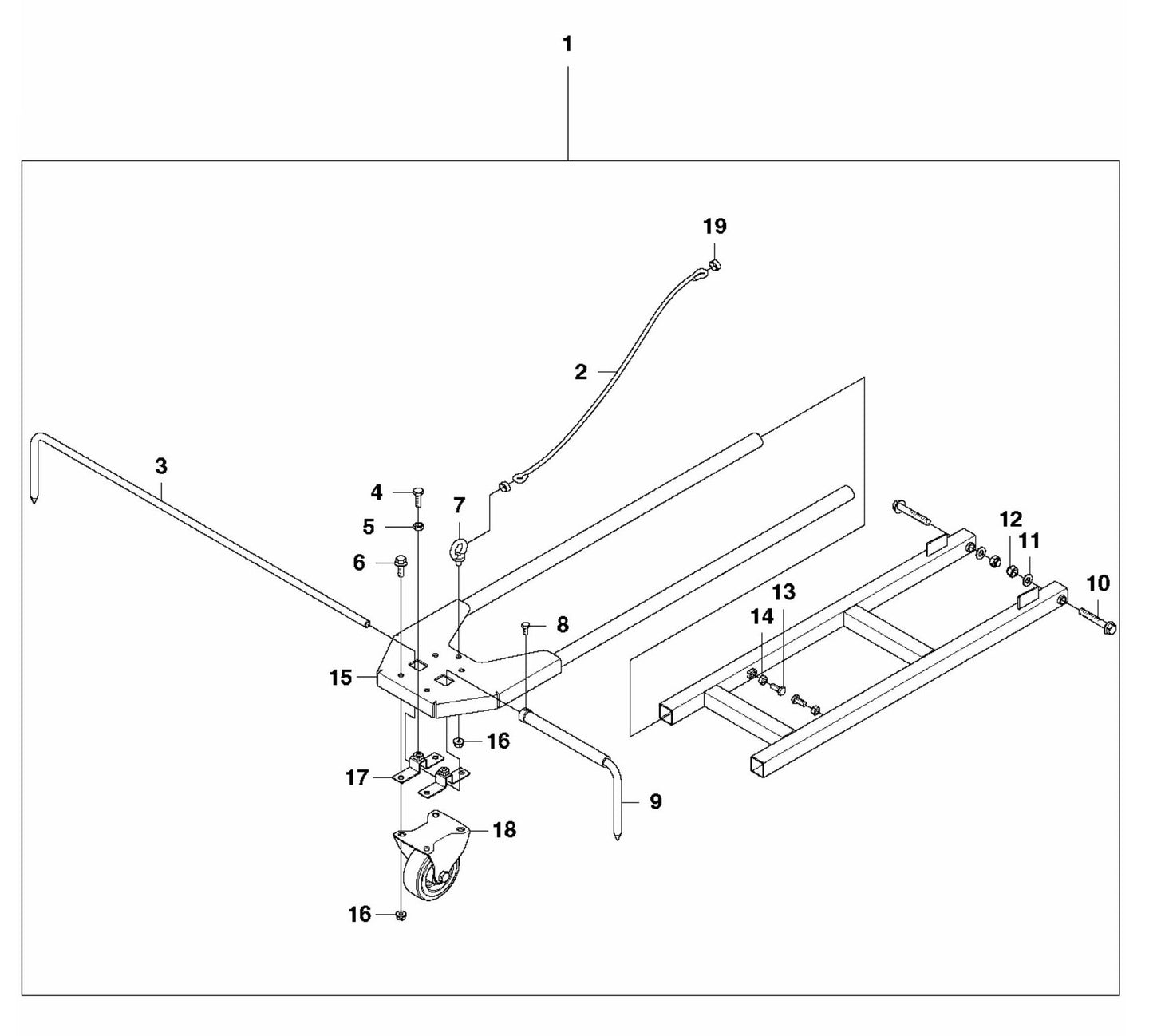 FS3500 G Pointer Front Assembly Parts