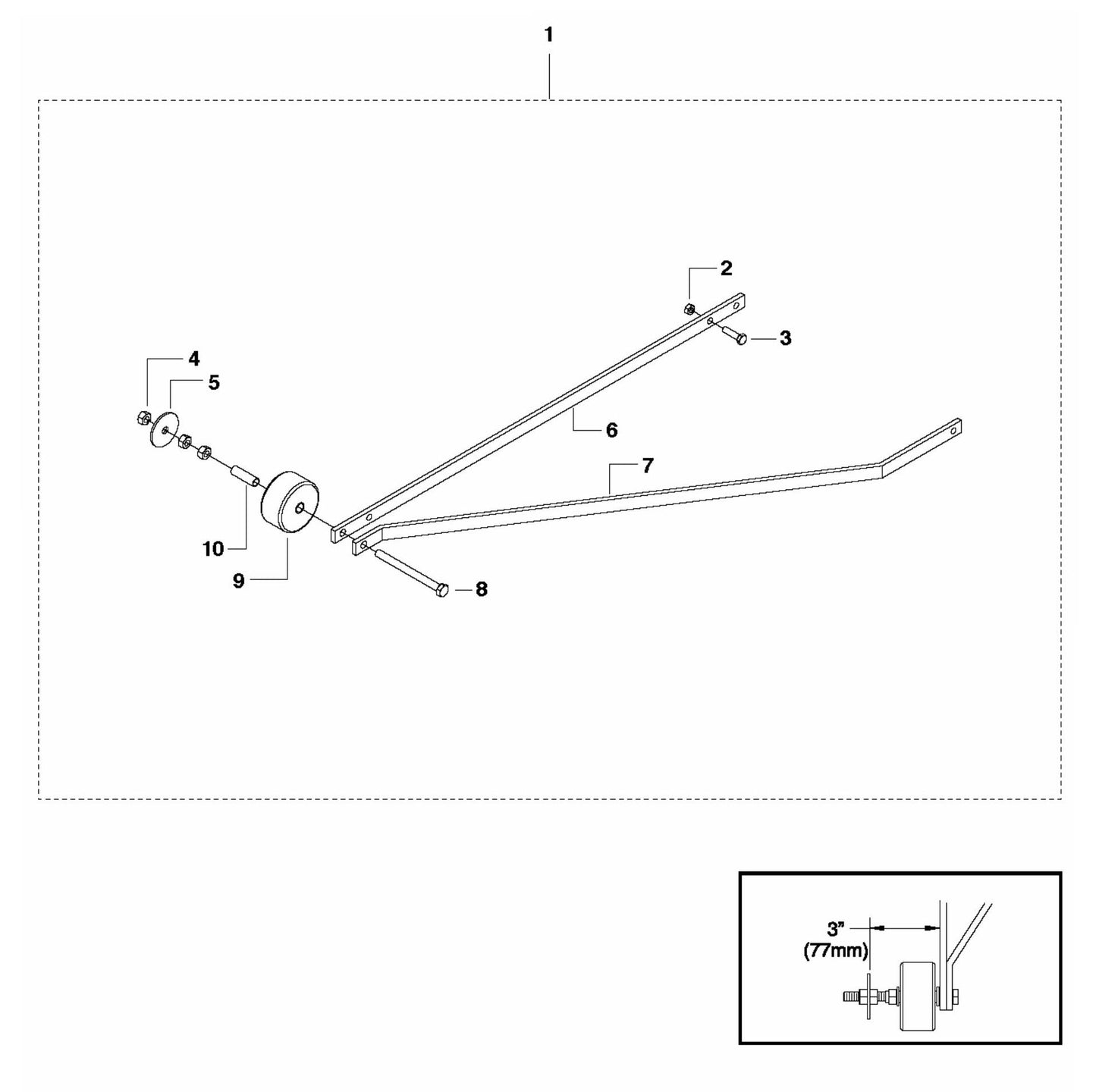 FS413 Pointer-Single Assembly Parts