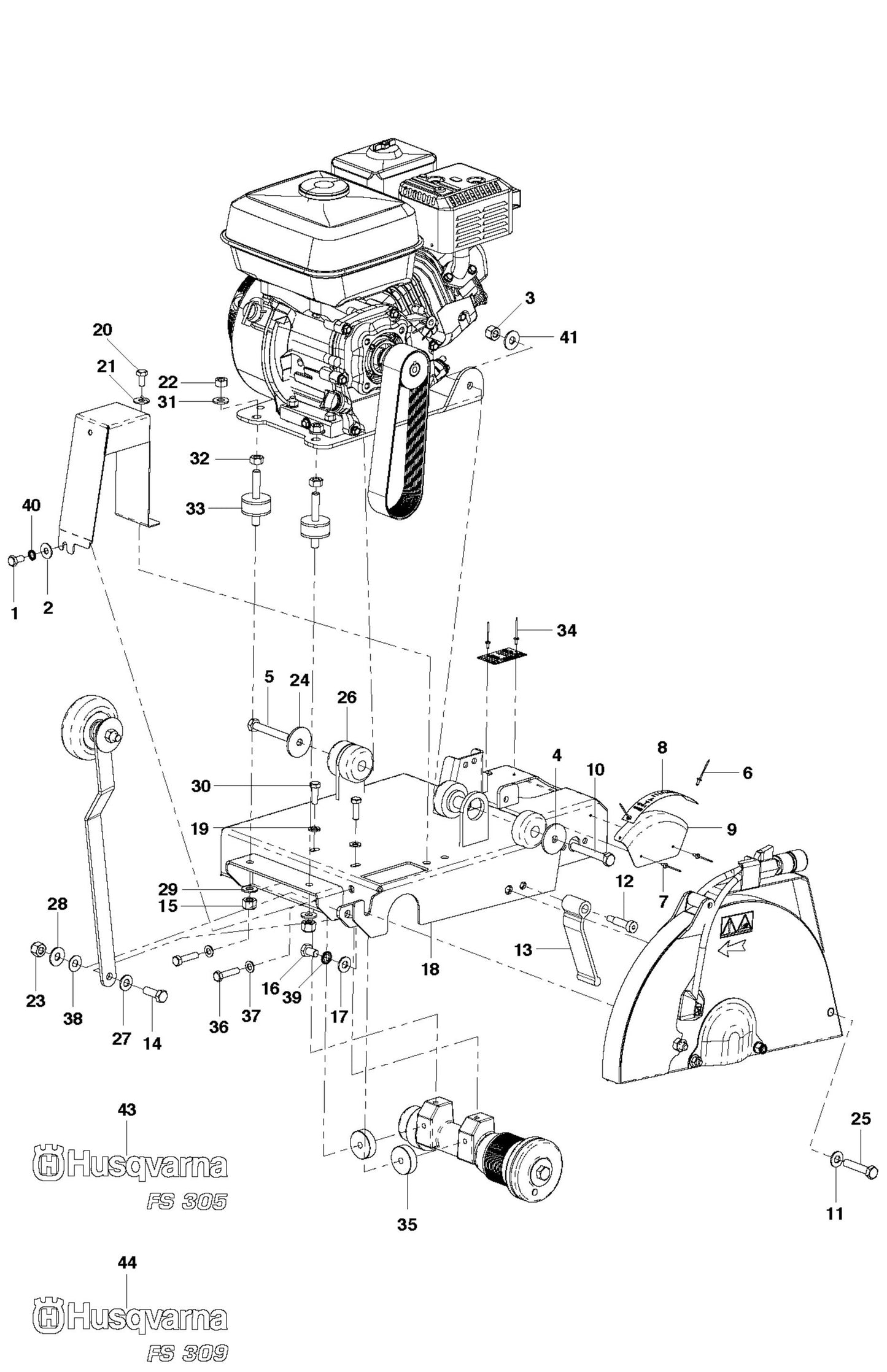 FS305 Cutting Bridge